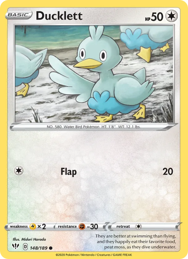 Ducklett · Darkness Ablaze 148/189