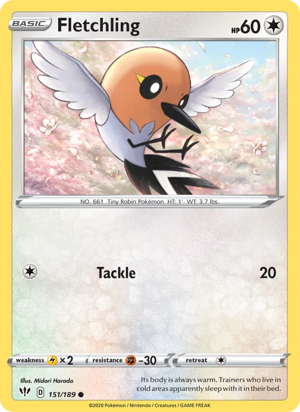 Fletchling · Darkness Ablaze 151/189