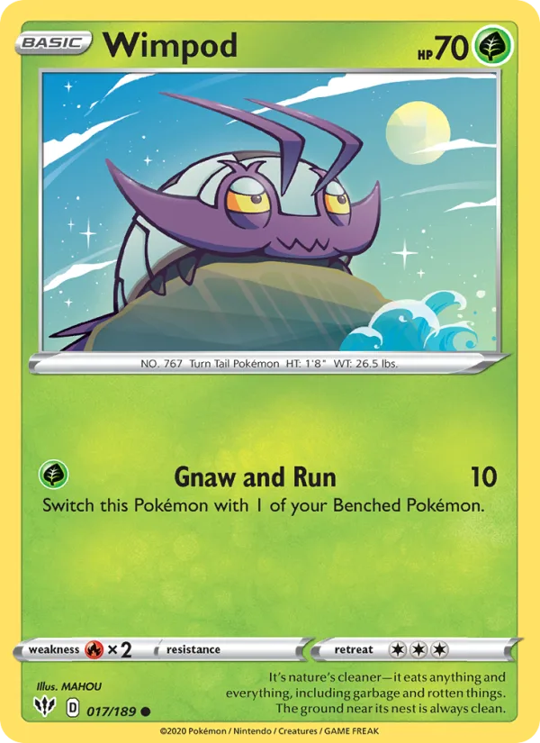 Wimpod · Darkness Ablaze 17/189