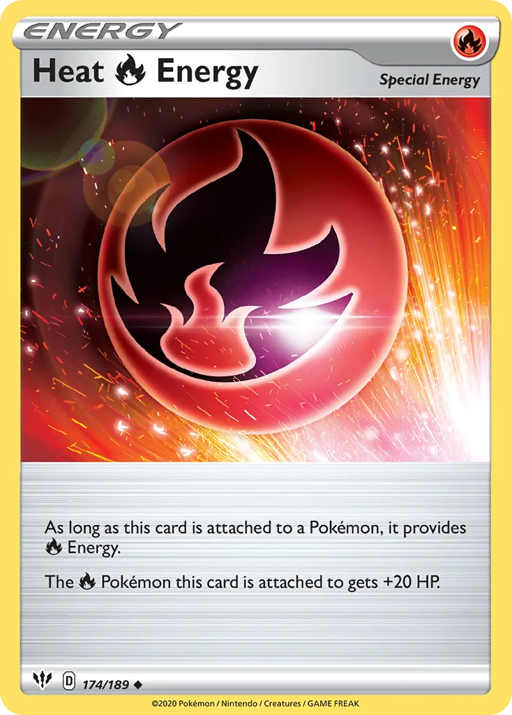 Heat Fire Energy · Darkness Ablaze 174/189
