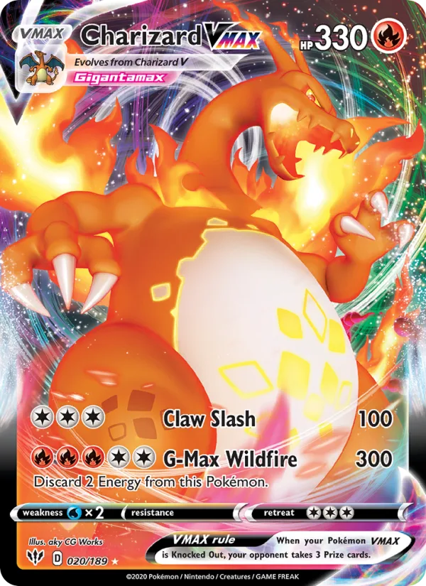 Charizard VMAX · Darkness Ablaze 20/189