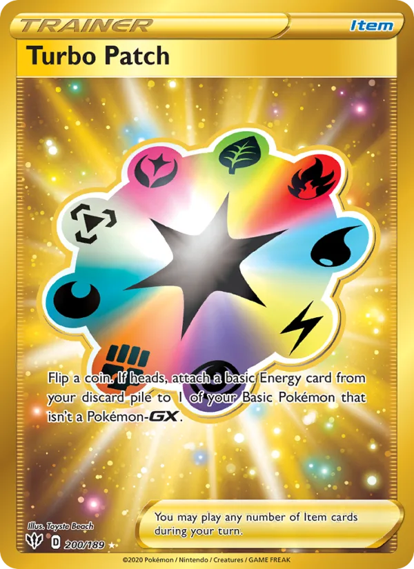 Turbo Patch · Darkness Ablaze 200/189