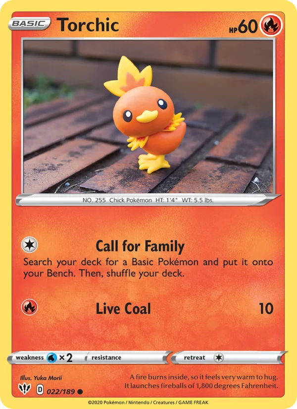 Torchic · Darkness Ablaze 22/189