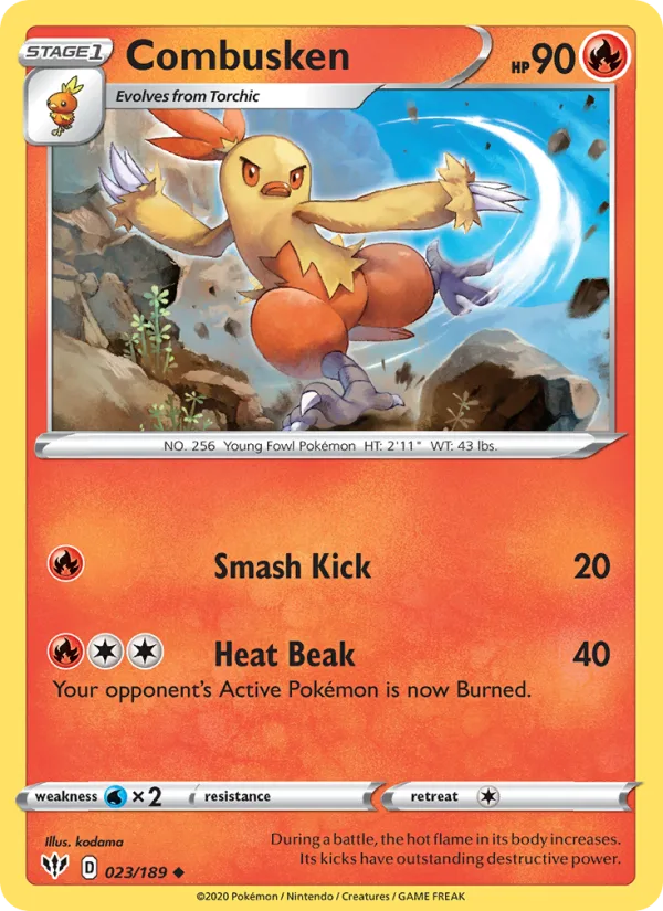 Combusken · Darkness Ablaze 23/189