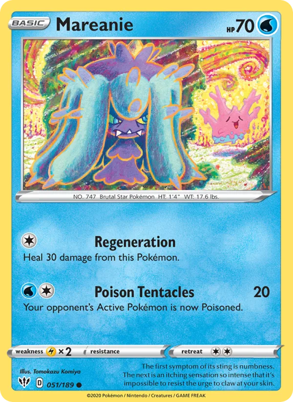 Mareanie · Darkness Ablaze 51/189