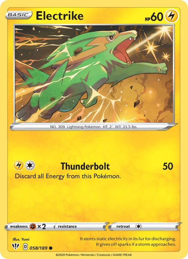 Electrike · Darkness Ablaze 58/189
