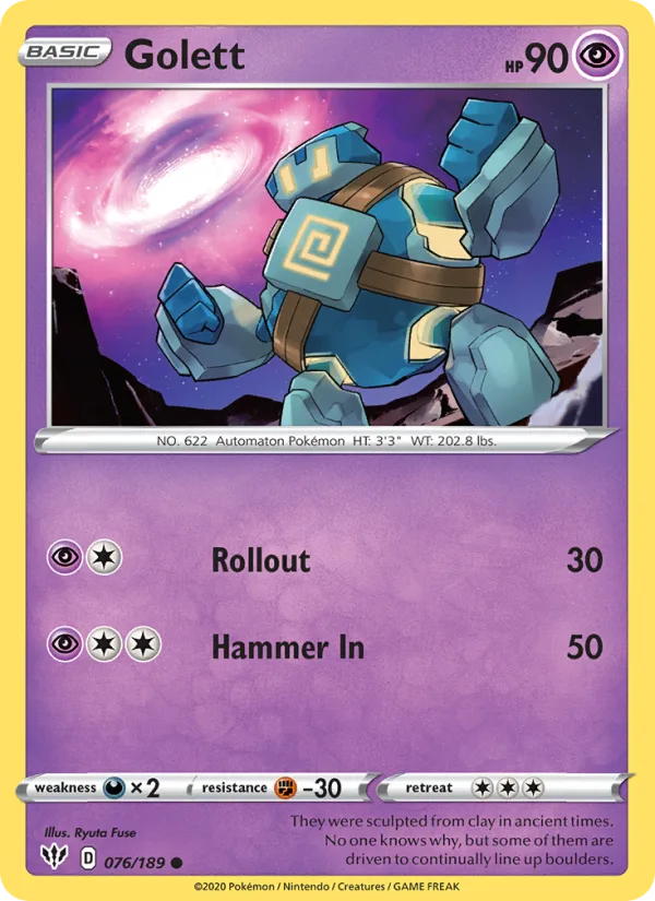 Golett · Darkness Ablaze 76/189