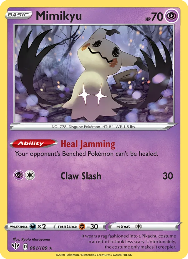 Mimikyu · Darkness Ablaze 81/189