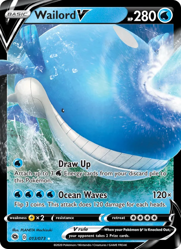 Wailord V · Champion's Path 13/73