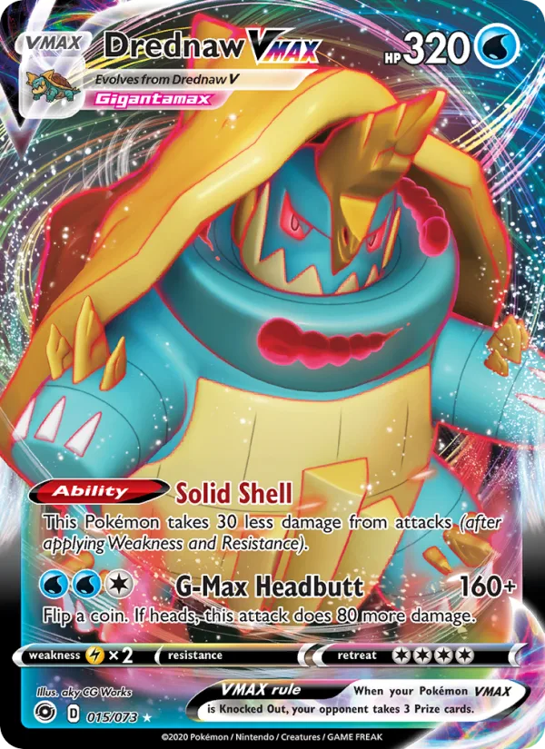 Drednaw VMAX · Champion's Path 15/73