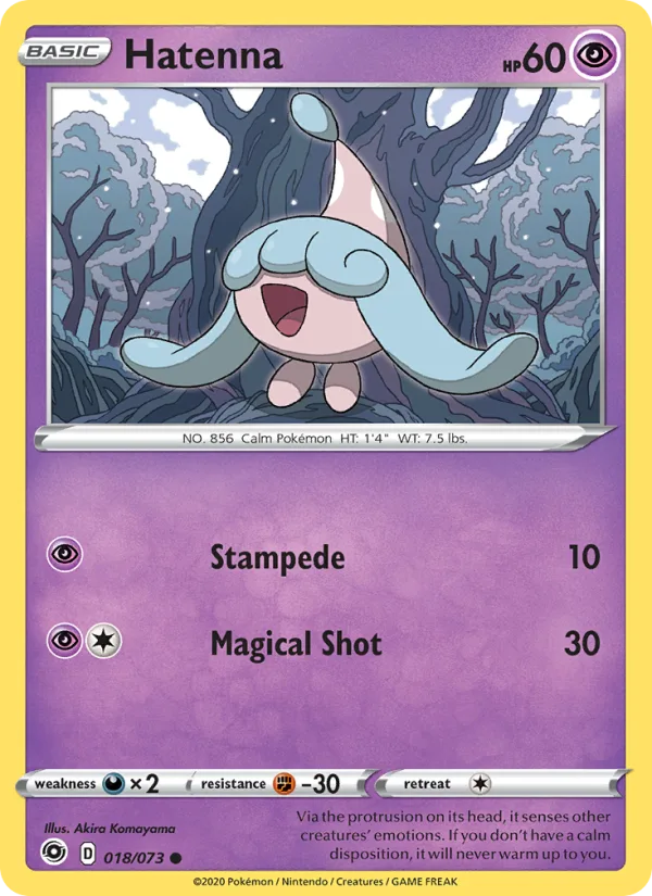 Hatenna · Champion's Path 18/73