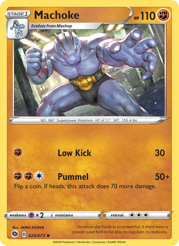 Machoke · Champion's Path 25/73