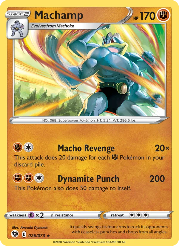 Machamp · Champion's Path 26/73