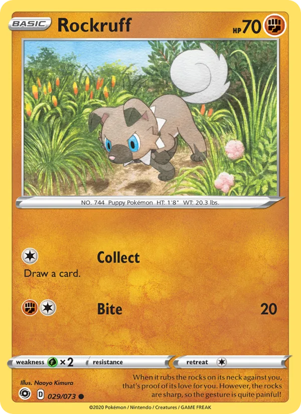 Rockruff · Champion's Path 29/73