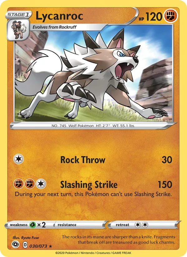 Lycanroc · Champion's Path 30/73
