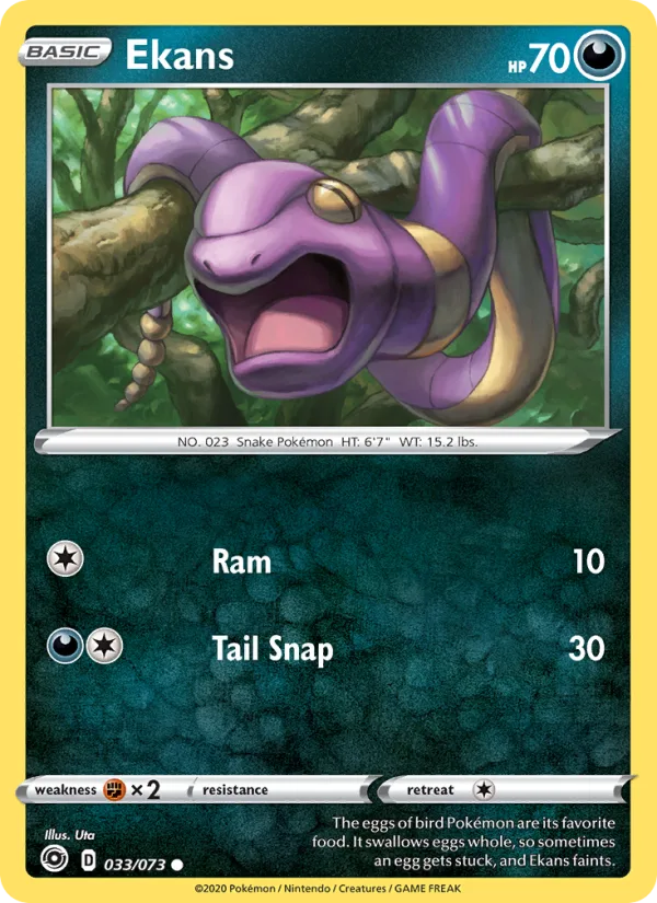 Ekans · Champion's Path 33/73