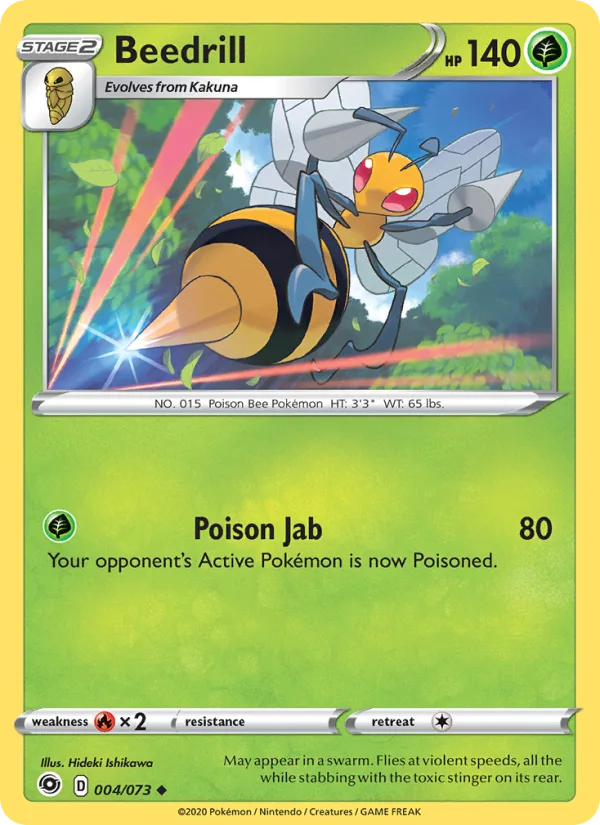 Beedrill · Champion's Path 4/73