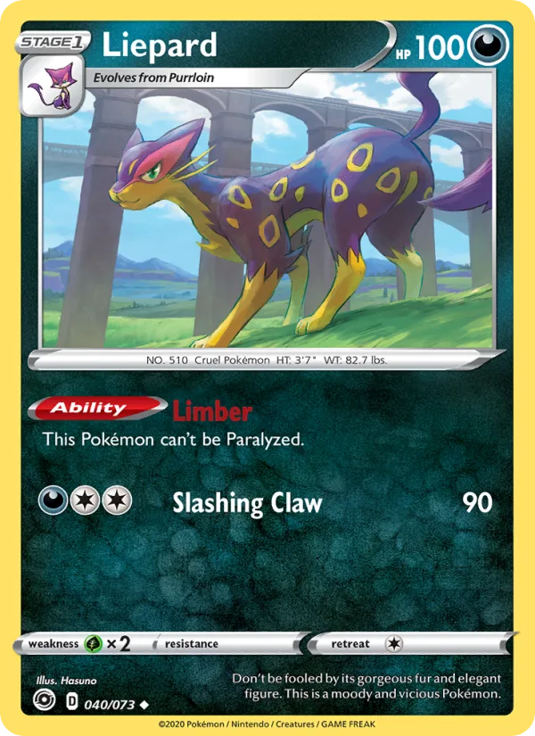 Liepard · Champion's Path 40/73