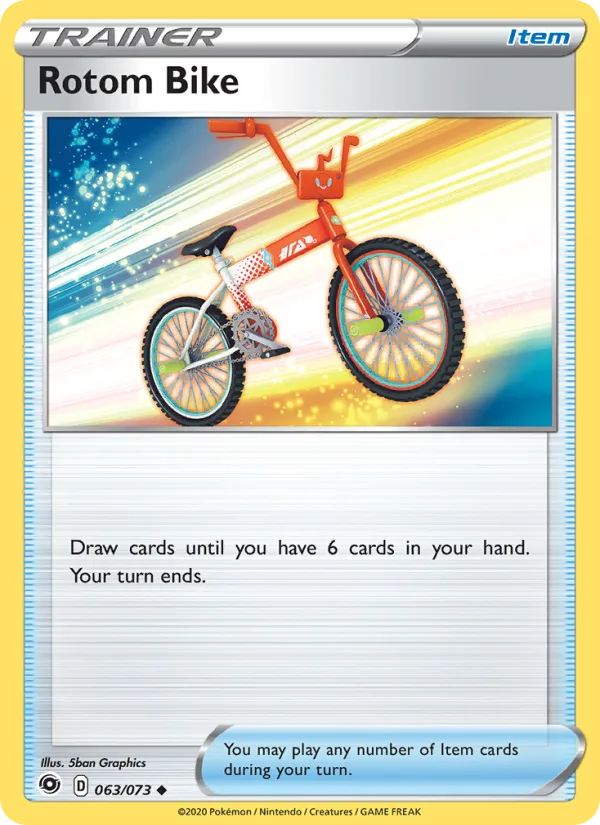 Rotom Bike · Champion's Path 63/73