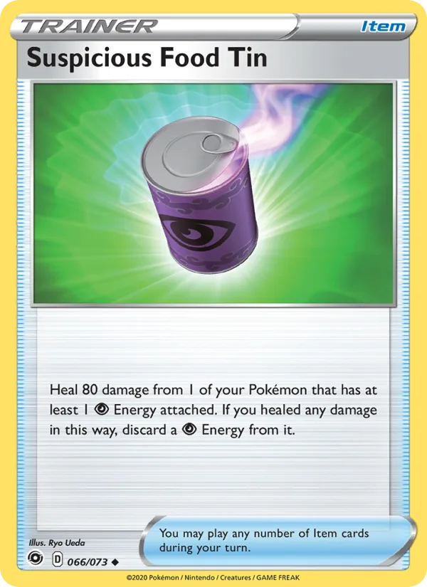 Suspicious Food Tin · Champion's Path 66/73