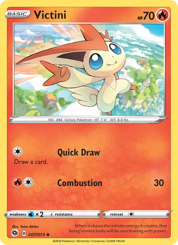 Victini · Champion's Path 7/73