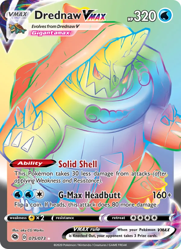 Drednaw VMAX · Champion's Path 75/73