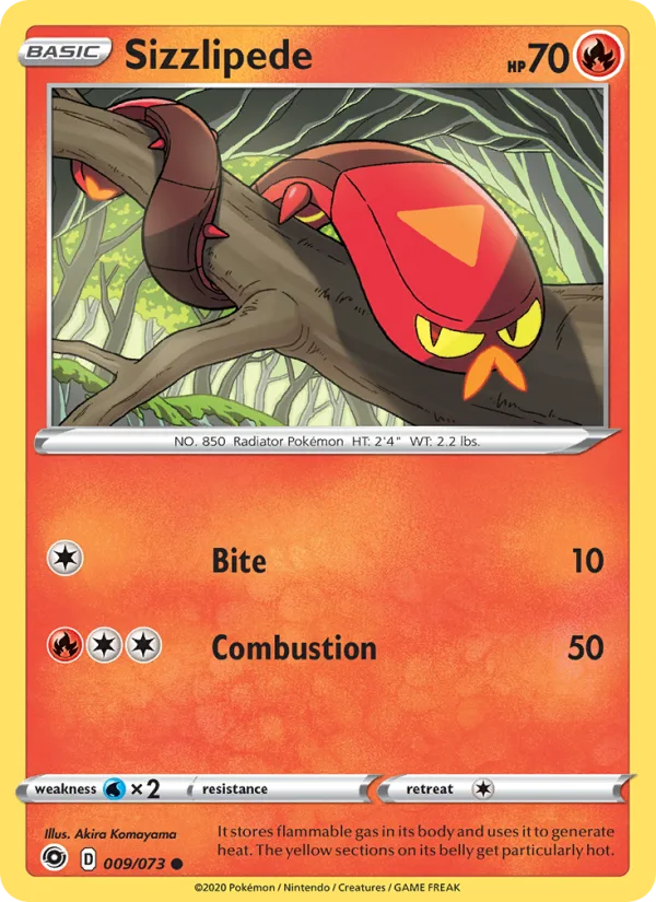 Sizzlipede · Champion's Path 9/73