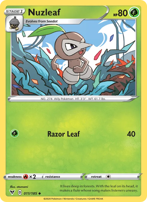 Nuzleaf · Vivid Voltage 11/185