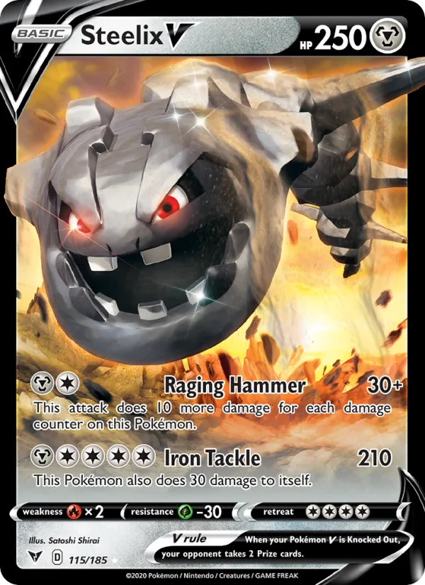 Steelix V · Vivid Voltage 115/185