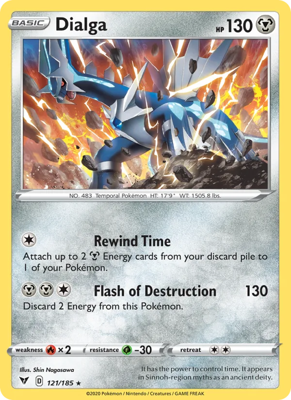 Dialga · Vivid Voltage 121/185