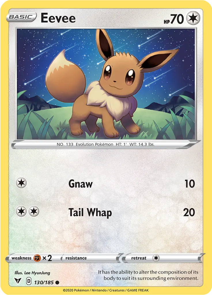Eevee · Vivid Voltage 130/185