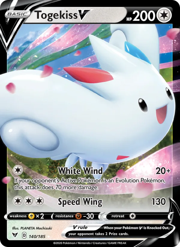 Togekiss V · Vivid Voltage 140/185