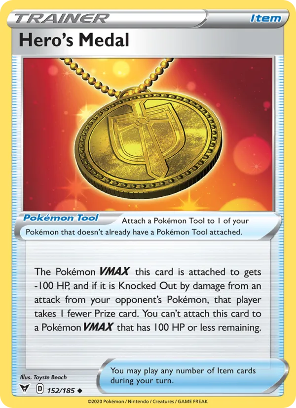 Hero's Medal · Vivid Voltage 152/185