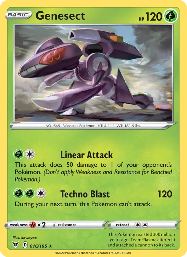 Genesect · Vivid Voltage 16/185