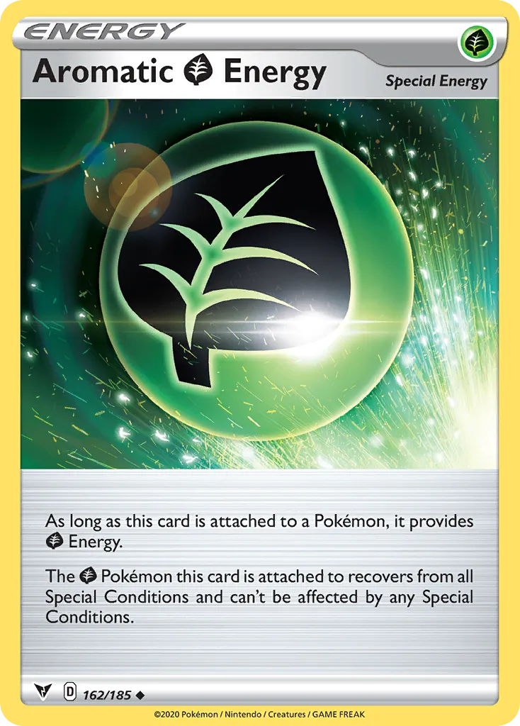 Aromatic Grass Energy · Vivid Voltage 162/185