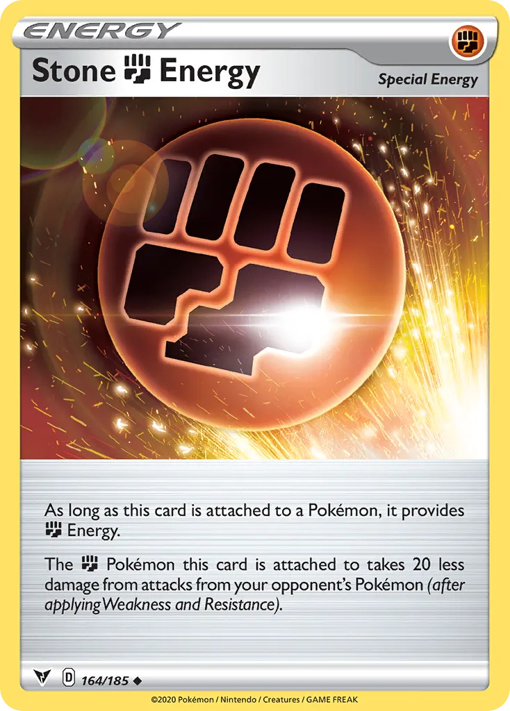 Stone Fighting Energy · Vivid Voltage 164/185