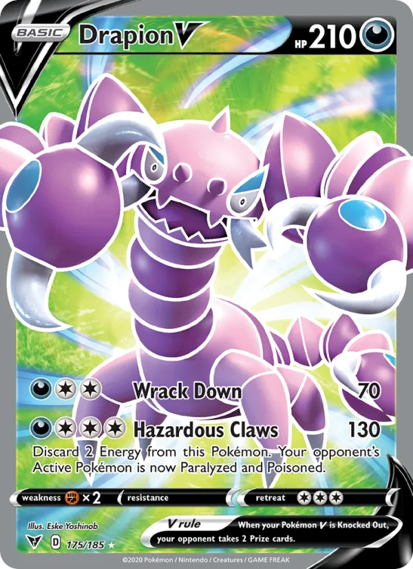 Drapion V · Vivid Voltage 175/185