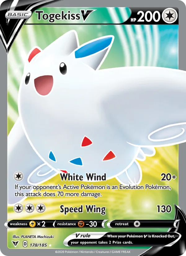 Togekiss V · Vivid Voltage 178/185