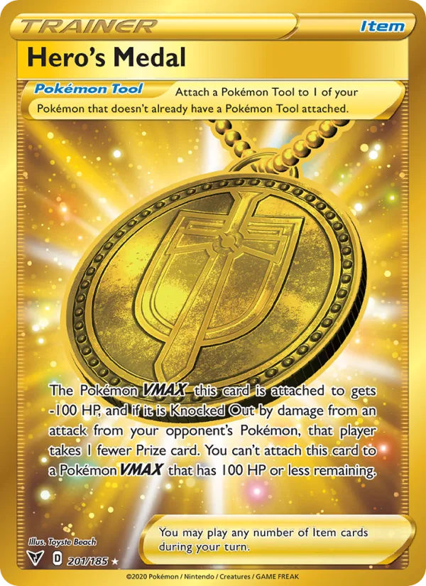Hero's Medal · Vivid Voltage 201/185