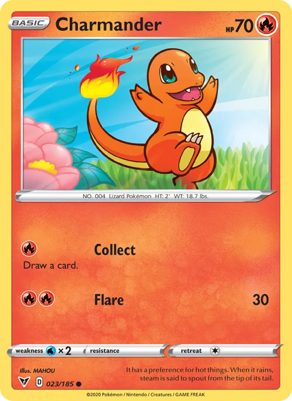Charmander · Vivid Voltage 23/185