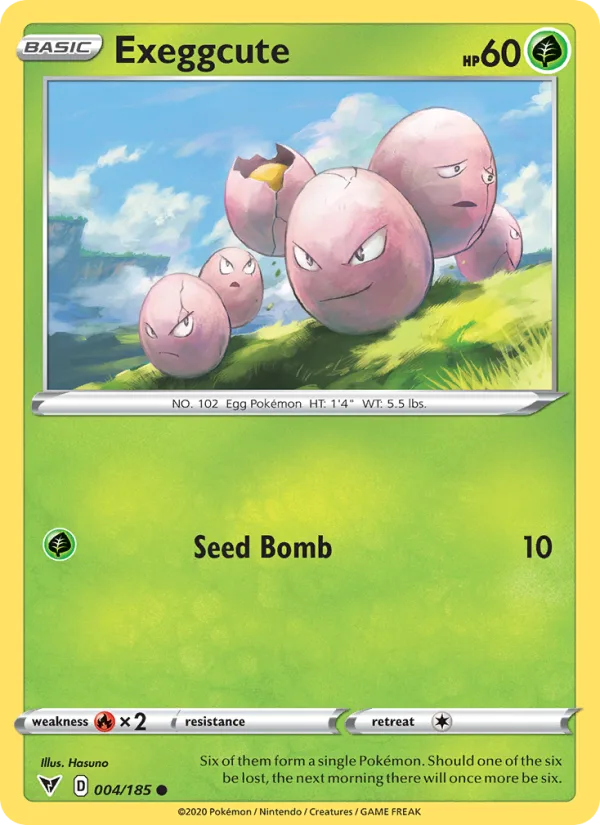 Exeggcute · Vivid Voltage 4/185