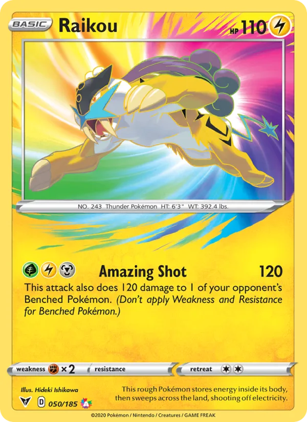 Raikou · Vivid Voltage 50/185