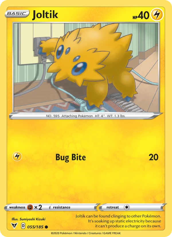 Joltik · Vivid Voltage 55/185