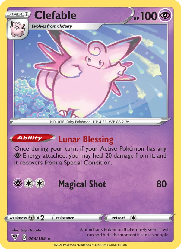 Clefable · Vivid Voltage 64/185
