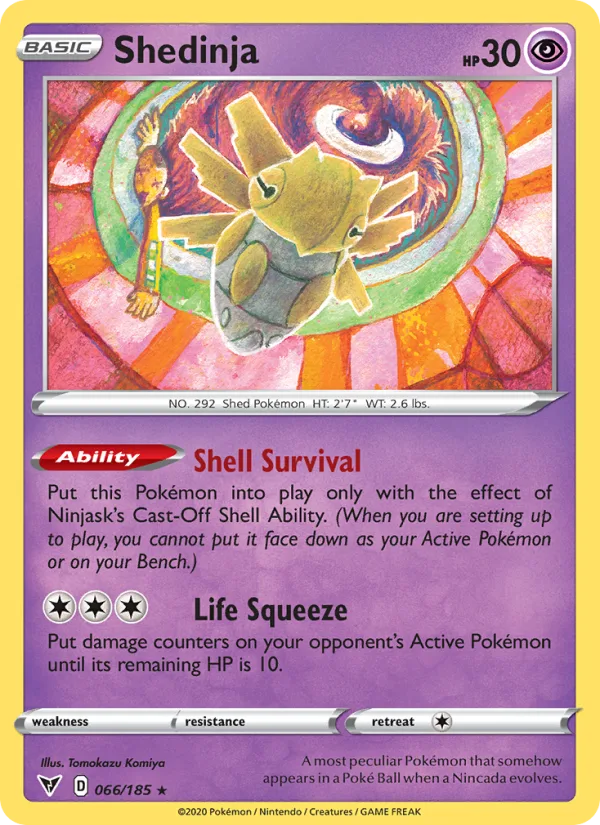 Shedinja · Vivid Voltage 66/185