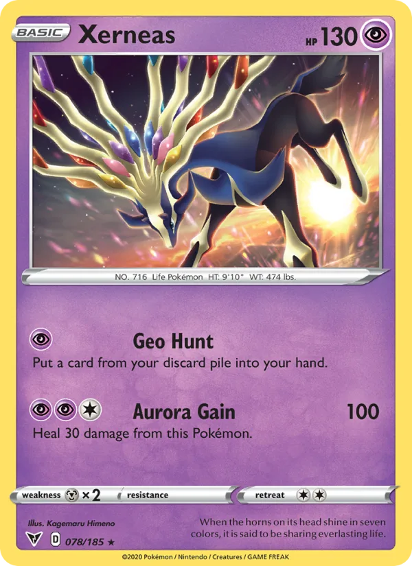 Xerneas · Vivid Voltage 78/185
