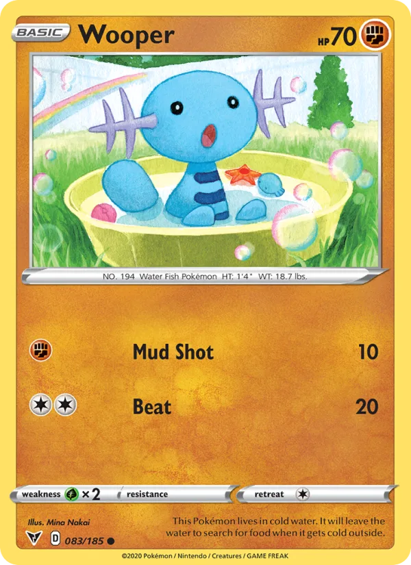 Wooper · Vivid Voltage 83/185