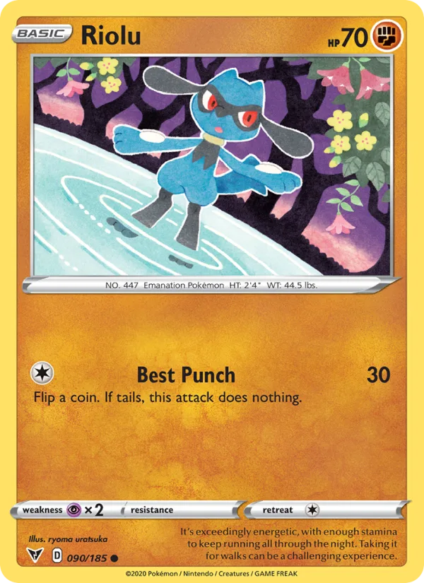 Riolu · Vivid Voltage 90/185