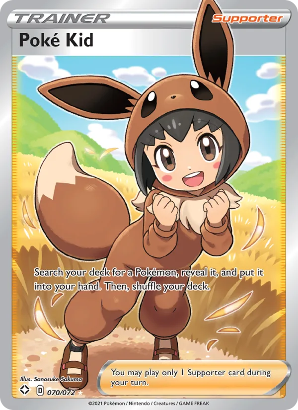 Poké Kid · Shining Fates 70/72