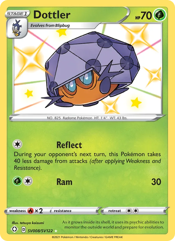 Dottler · Shining Fates SV008/72